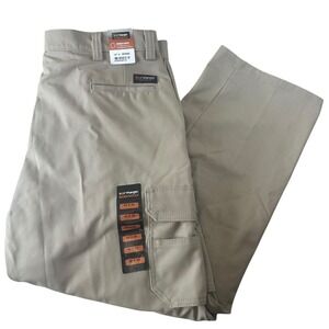 Wrangler Workwear Men's Functional Cargo‎ Pants Khaki Outdoor Rugged 40x30 NWT